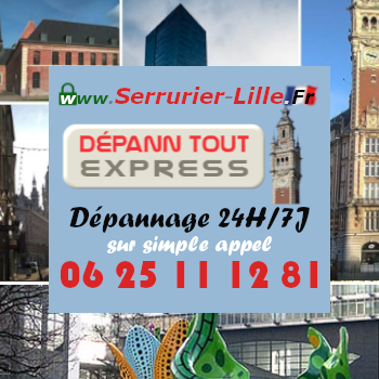 Serrurier Lillois Dispo 24h/24 & 7J/7